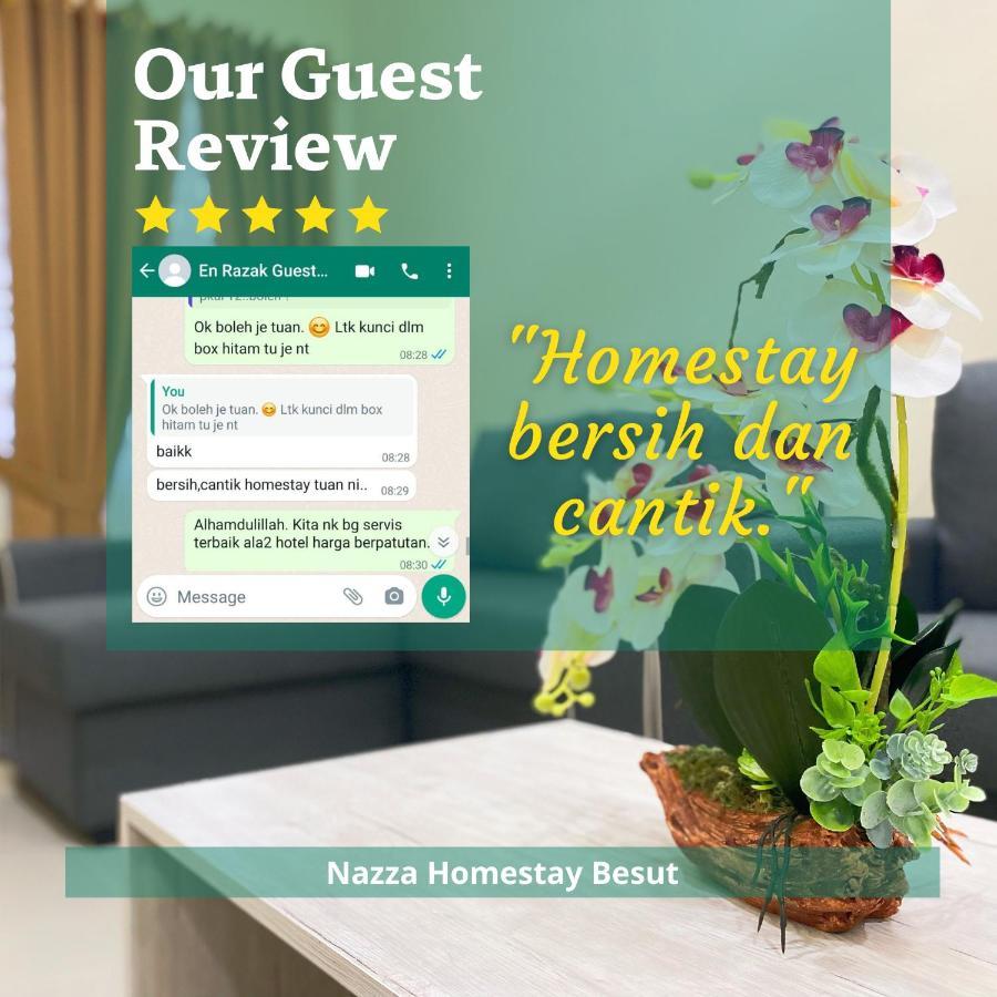 Nazza Homestay Besut With Swimming Pool Kampung Raja Экстерьер фото
